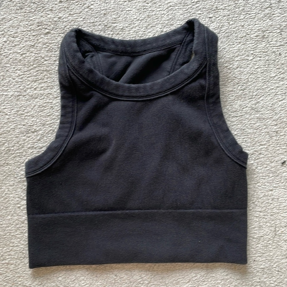 Alo Seamless Delight high neck bra